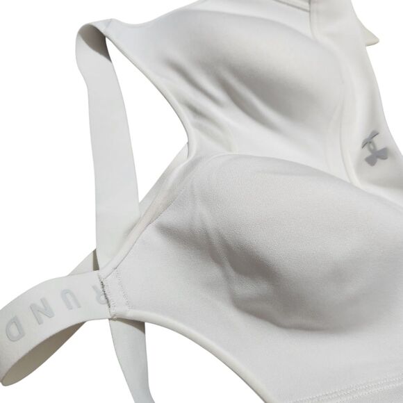 Under Armour Sports Bra Size Small White Infinity High Bra - Picture 4 of 13